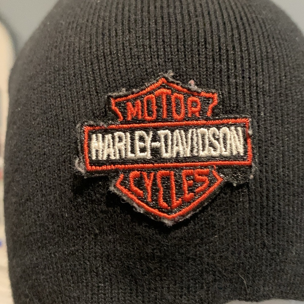 Harley Davidson Beanie Hat • One Size Fits All - Picture 2 of 5